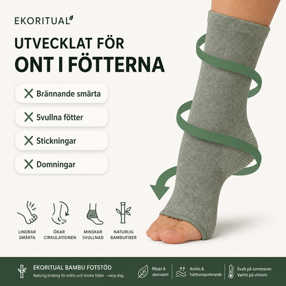 Ekoritual® Bambu Häl- & Fotstöd